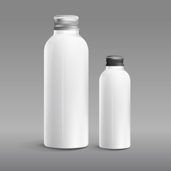 glass milk bottles