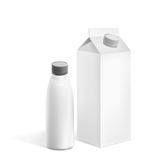 milk containers set