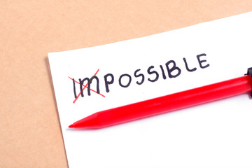 Illustration For How To Change Impossible To Possible Thing 