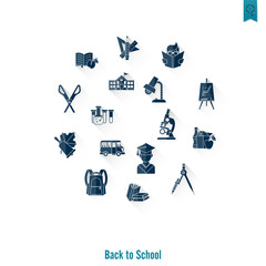 School and Education Icons