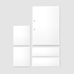 corporate stationery set