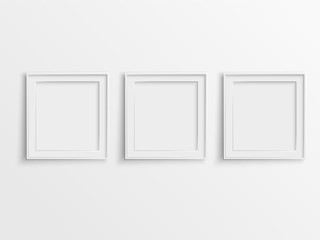 blank photo frames
