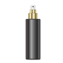 cosmetic black spray bottle
