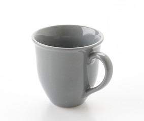 empty cup of coffee or mug