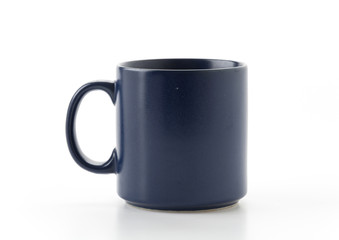 empty cup of coffee or mug