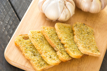 crispy bread garlic
