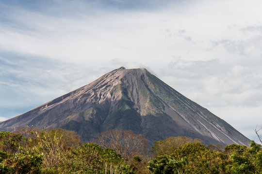 volcano Concepcion view in Ometepe, Nicaragua