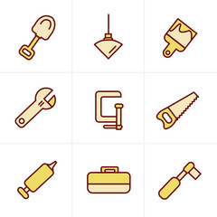 Icons Style Basic - Tools and Construction icons