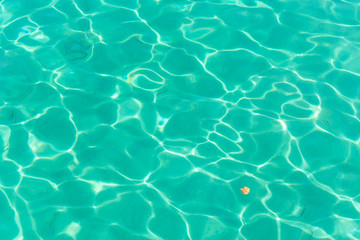 Blue ripple water wave in sea ocean.