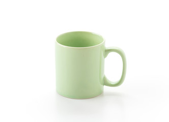 empty cup of coffee or mug