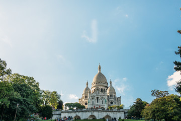 Obraz premium The Sacre Coeur in Paris, France