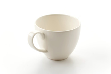 empty cup of coffee or mug
