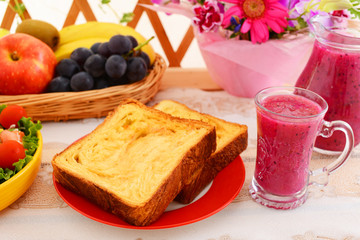 ヘルシーな朝食