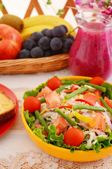 ヘルシーな朝食