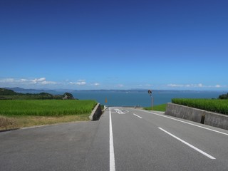豊島から見る瀬戸内海