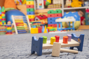 wooden colour toy