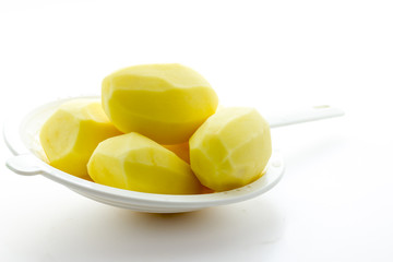 Boiled potatoes