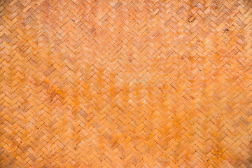 Bamboo mat of Thai OTOP at the weekend market.