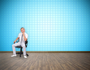 businessman thinking