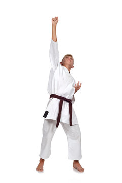 Winner Karate boy