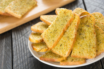 crispy bread garlic