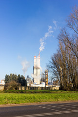 Obraz premium pollution industry