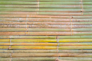 Bamboo mat of Thai OTOP at the weekend market.