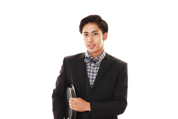 笑顔のウェイター