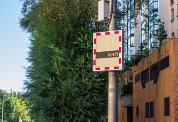 Cruise control panels in town