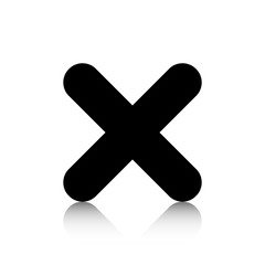 Obraz premium Cross Mark