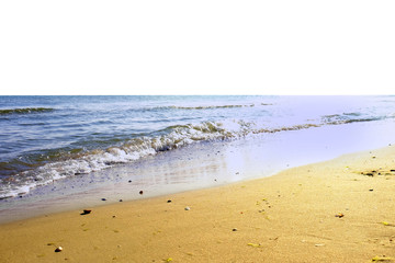 Beach and beautiful sea