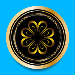 Round ornament pattern 