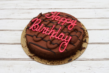 Obraz na płótnie Canvas Happy Birthday Cake