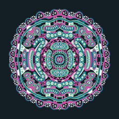 Psychedelic decorative element.