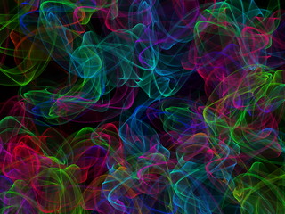 Futuristic digital waves background