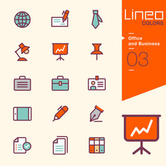 Lineo Colors - Office and Business icons