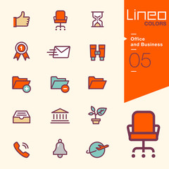 Lineo Colors - Office and Business icons