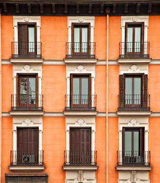 Nice house in the old town of Madrid, Spain