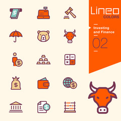 Lineo Colors - Investing and Finance icons