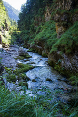 Weißbachschlucht, Klamm