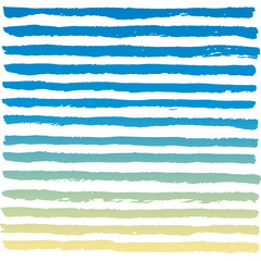 Abstract vector background. Pastel blue and yellow gradient fill. Hand drawn texture.