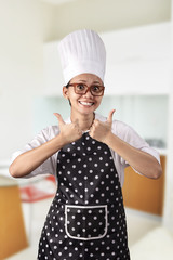 Young Woman Chef