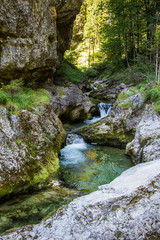 Wasserfälle in der Weißbachschlucht