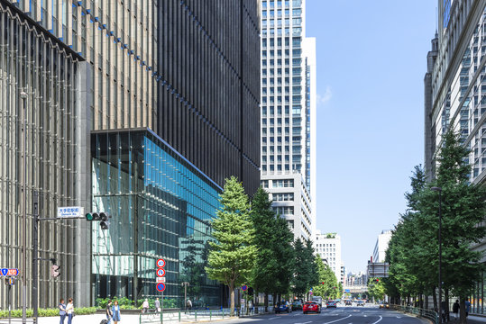 大手町のオフィス街