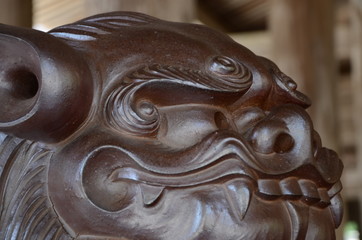 狛犬　新年　初詣