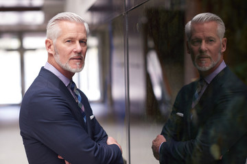 senior business man portrait
