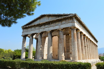 Fototapeta na wymiar Temple d'Héphaistos - Athènes