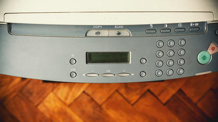 Fototapeta premium Old Copy and Scan Machine