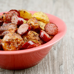 New roasted baked potato