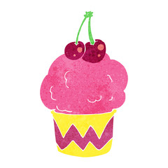 cartoon cupcake